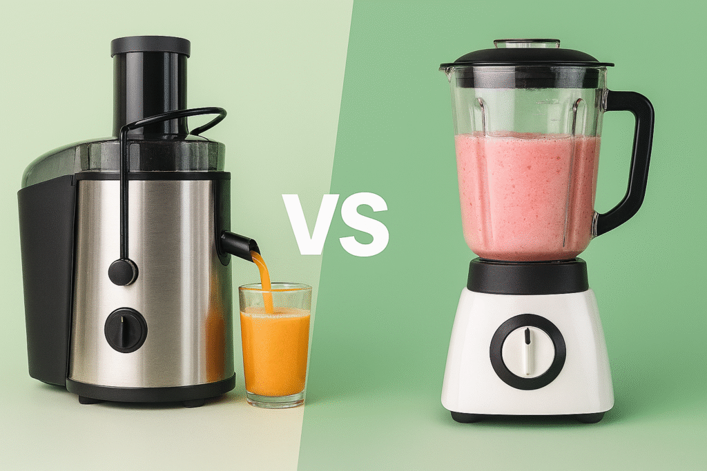 تفاوت دستگاه های آبمیوه گیری و مخلوط کن در چیست؟