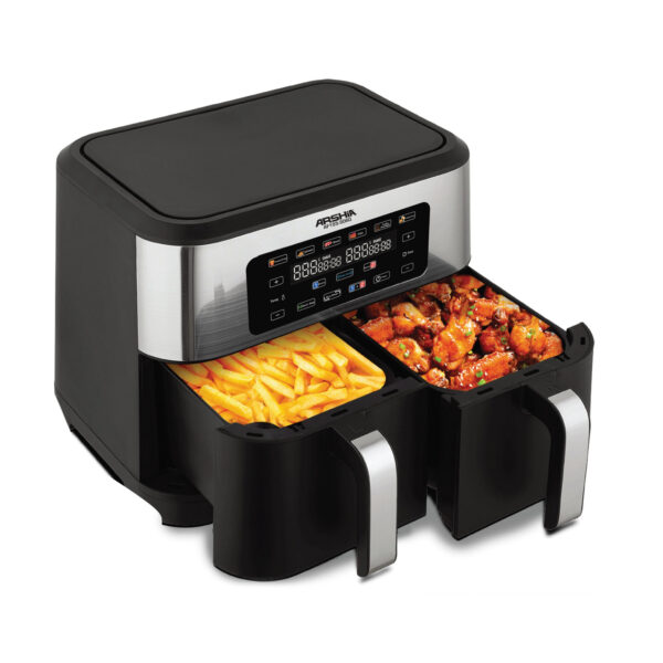 سرخ کن بدون روغن دوقلو عرشیا مدل AF155-3060