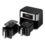 سرخ کن بدون روغن دوقلو عرشیا مدل AF155-3060