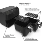 سرخ کن بدون روغن دوقلو مکسمی MAXXMEE آلمانی