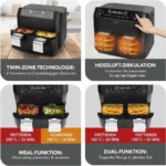 سرخ کن بدون روغن دوقلو مکسمی MAXXMEE آلمانی