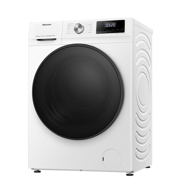 ماشین لباسشویی هایسنس 12 کیلویی سفید