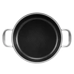 ماهی تابه 2 دسته استیل هیبرید 24 سانت عرشیا مدل 3699 - Image 3