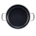 ماهی تابه 2 دسته استیل هیبرید 28 سانت عرشیا مدل 3700 - Image 2