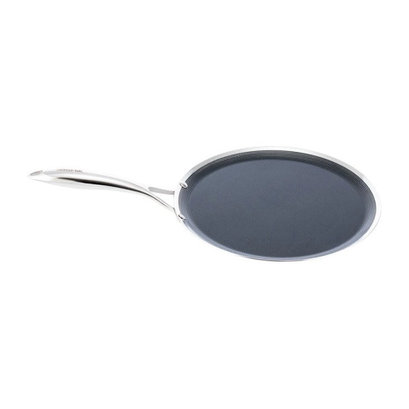 Arshia Crepe Pan 29 cm Model 3708 (5) تابه کرپ استیل هیبرید 29 سانت عرشیا مدل 3708 - Image 1