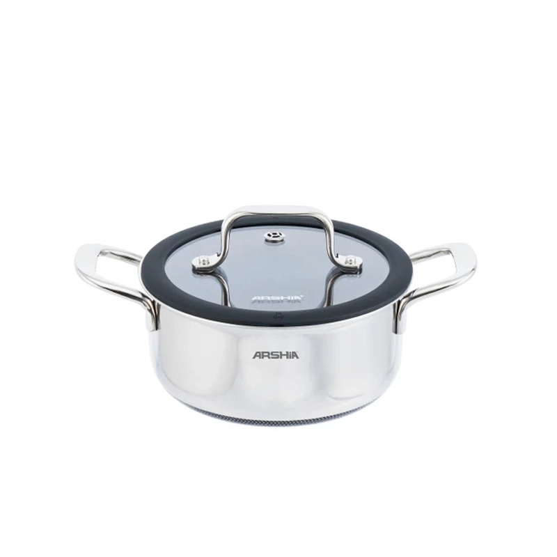 arshia-laser-steel-pot-size-18-model-3702 2 قابلمه استیل لیزری عرشیا سایز 18 مدل 3702 - Image 1